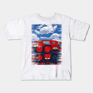 Artwork Cockpit Aviation Kids T-Shirt